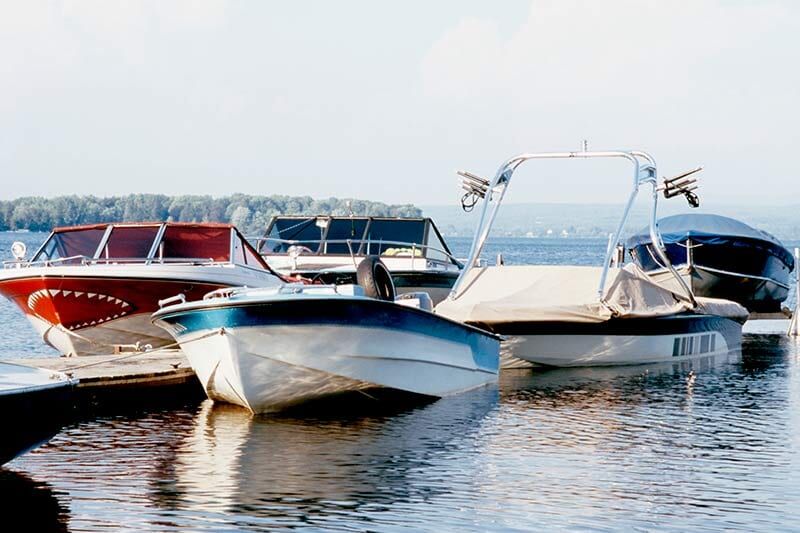 Parked Boats — Property & Casualty Insurance in Marietta, GA