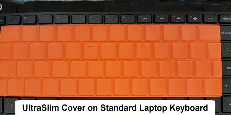 UltraSlim Cover on Standard Laptop Keyboard