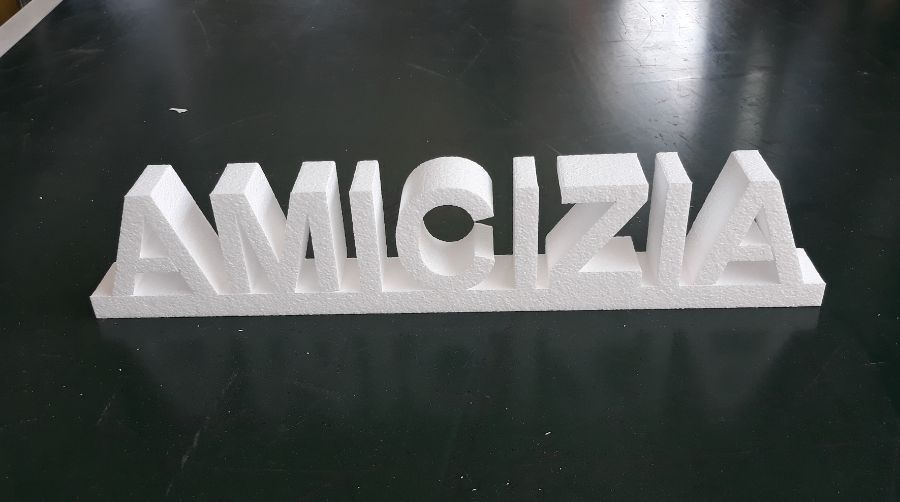 Insegna in polistirolo 4