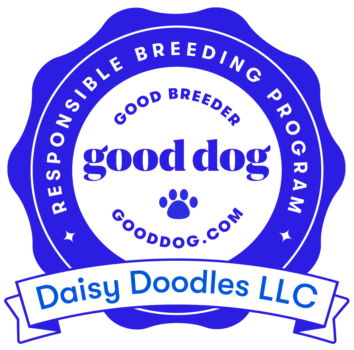 Good Dog responsible breeder badge