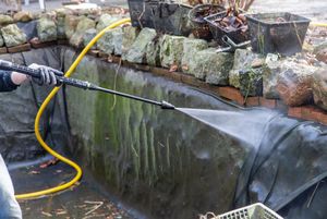 High Pressure Water Cleaning