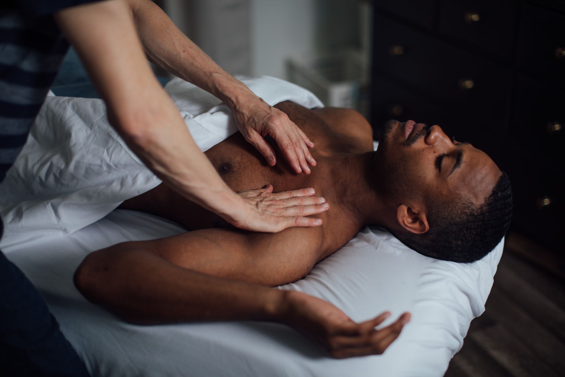Orthopedic massage therapy session in Atlanta