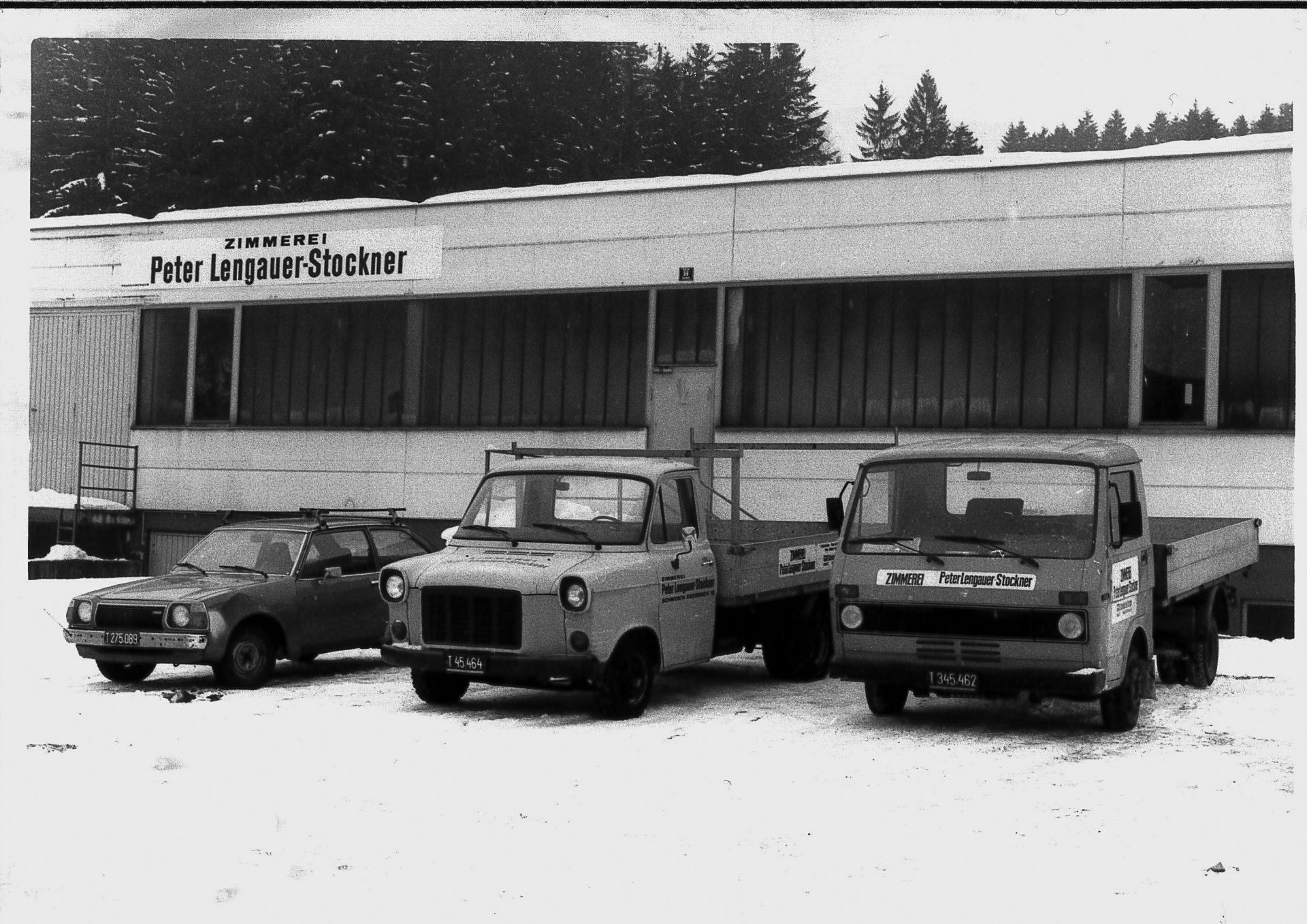 Drei Autos - Firmengeschichte