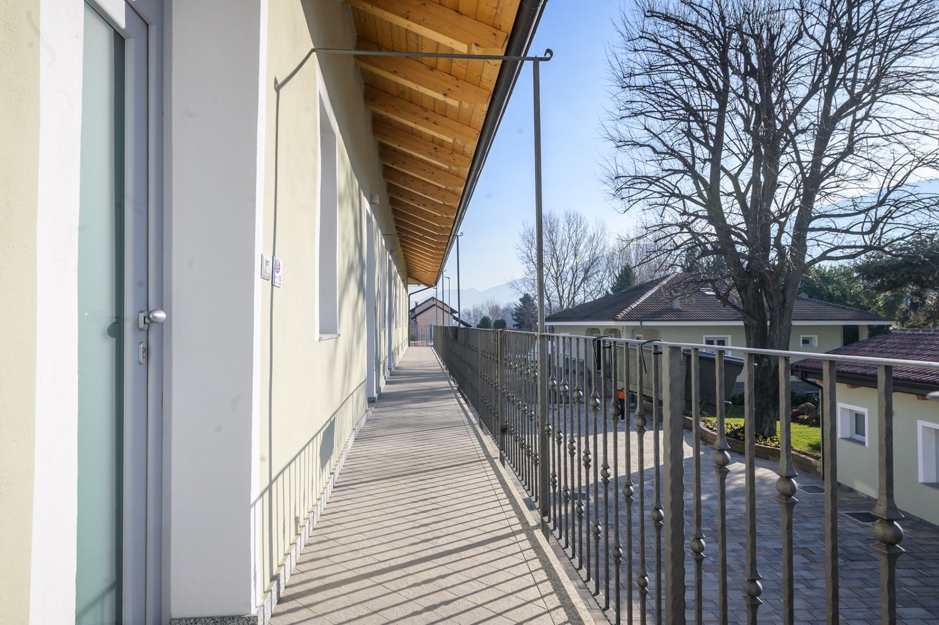 Côté de l'édifice