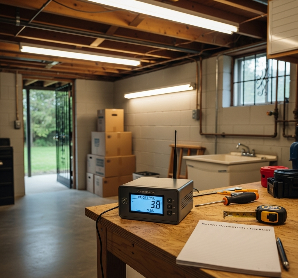 A wooden fence is sitting in the middle of a grassy field.