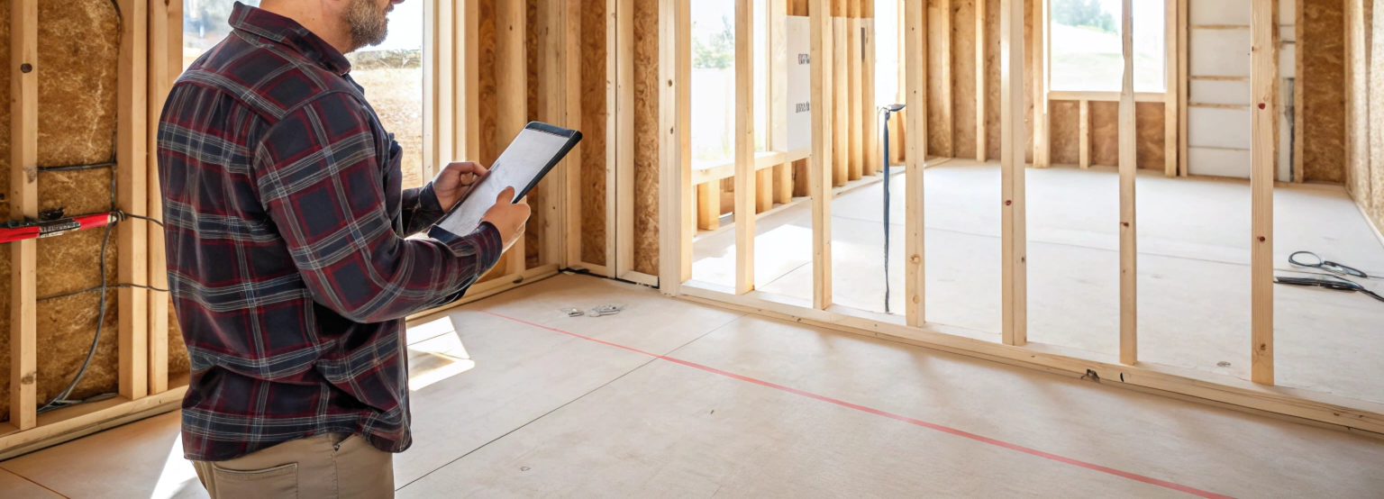 A wooden fence is sitting on top of a lush green field.