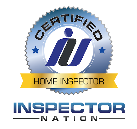Certified Home Inspector badge with 