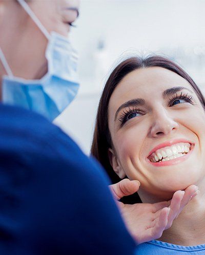 CEREC Dentist — Smiling Customer in Memphis, TN
