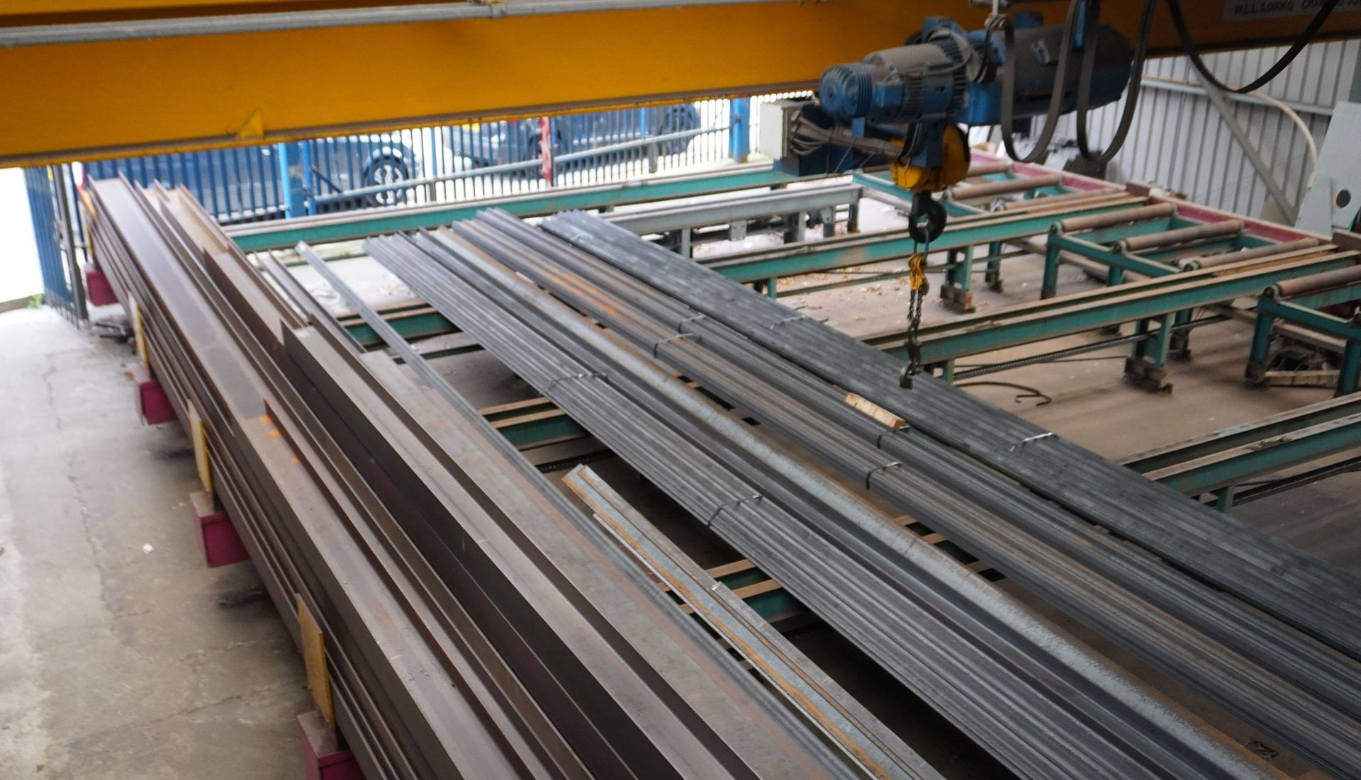 Structural Steel stockpile