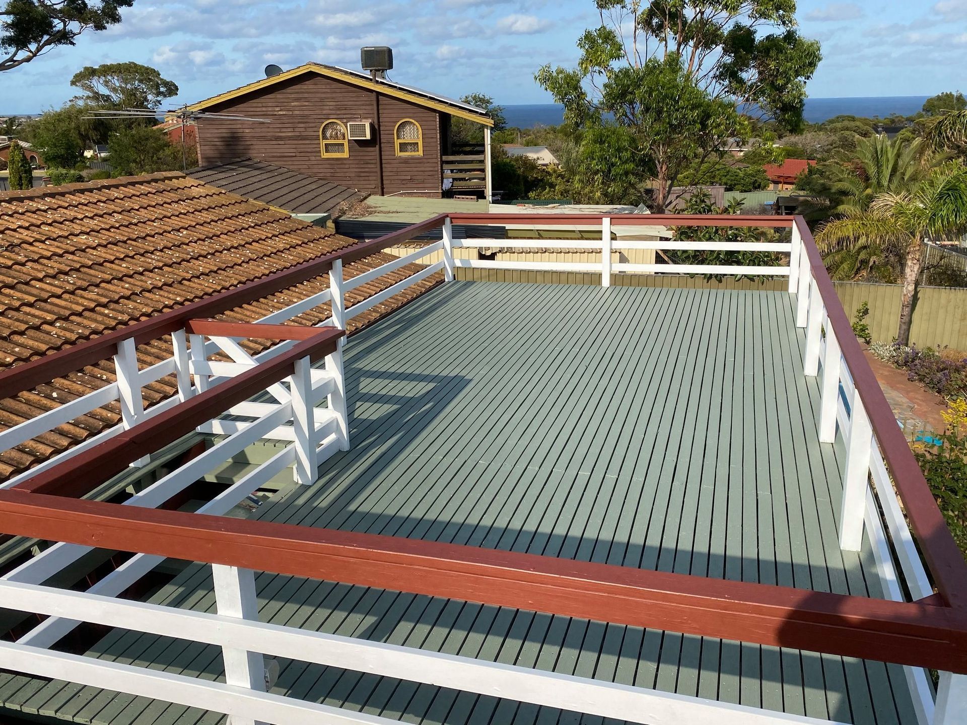 Roof Deck Painting — Warradale, SA — Mantoolsute