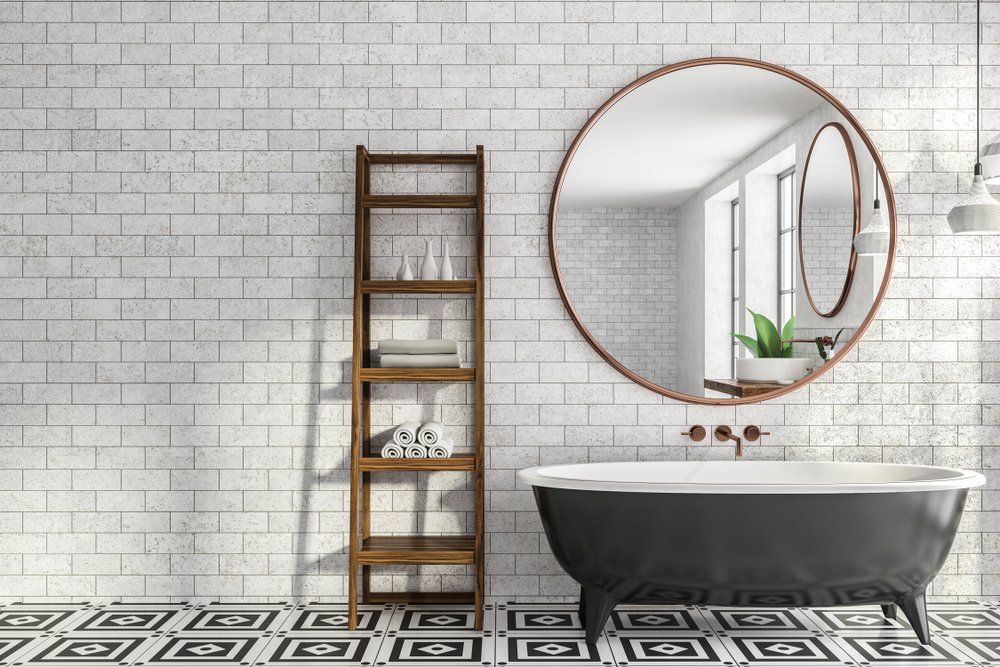 Luxury Bathroom — Glazing Service in Albion Park, NSW