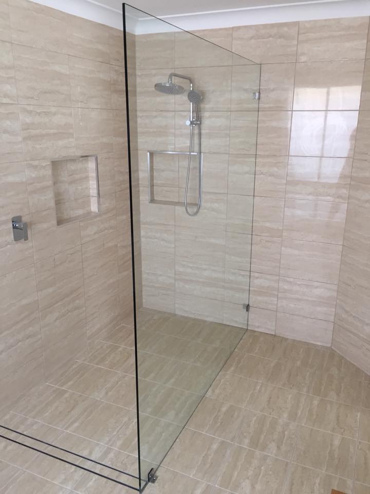 Clean Shower Room — Glazing Service in Albion Park, NSW