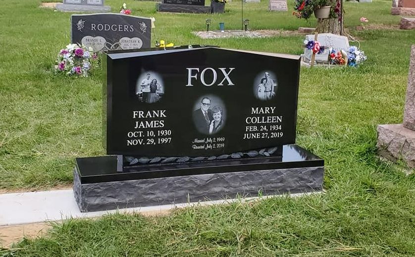 Loving Parents Monument — Adrian, MI — Adrian Monuments