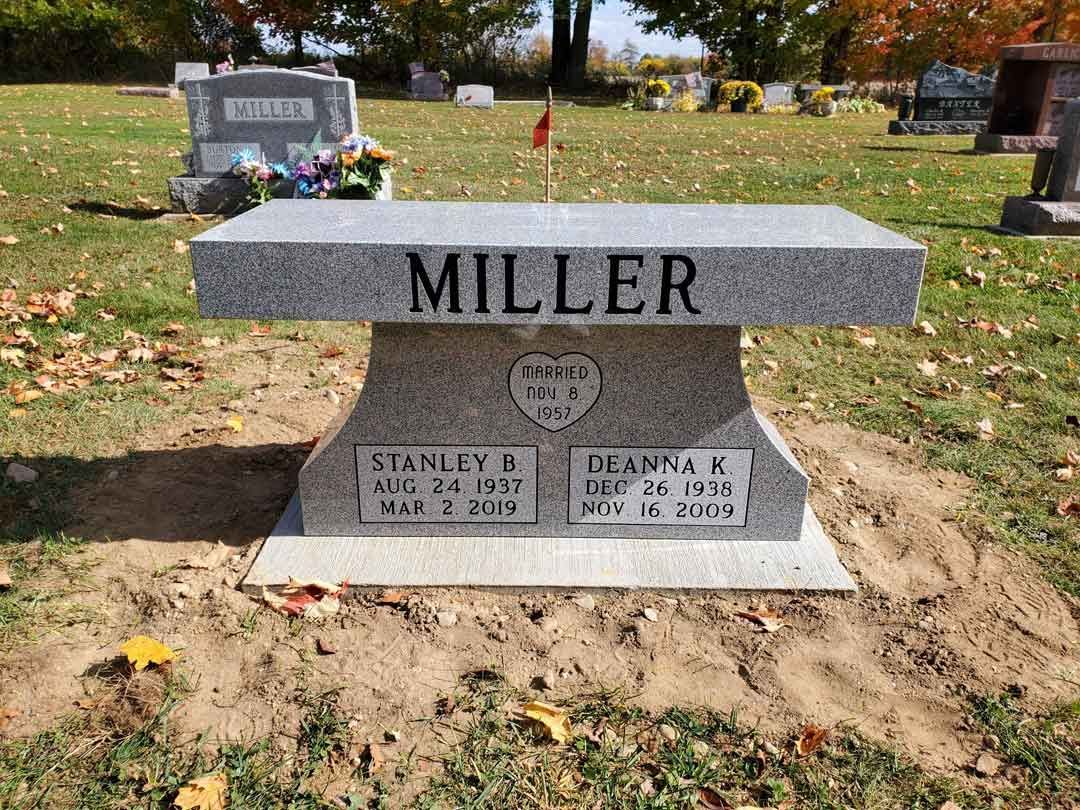 Miller Monument — Adrian, MI — Adrian Monuments