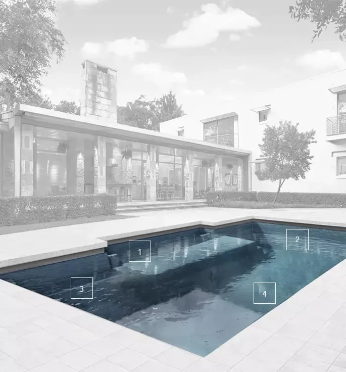 Serene pool diagram