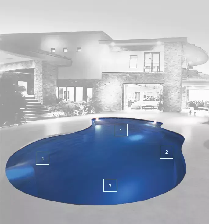 Serene pool diagram