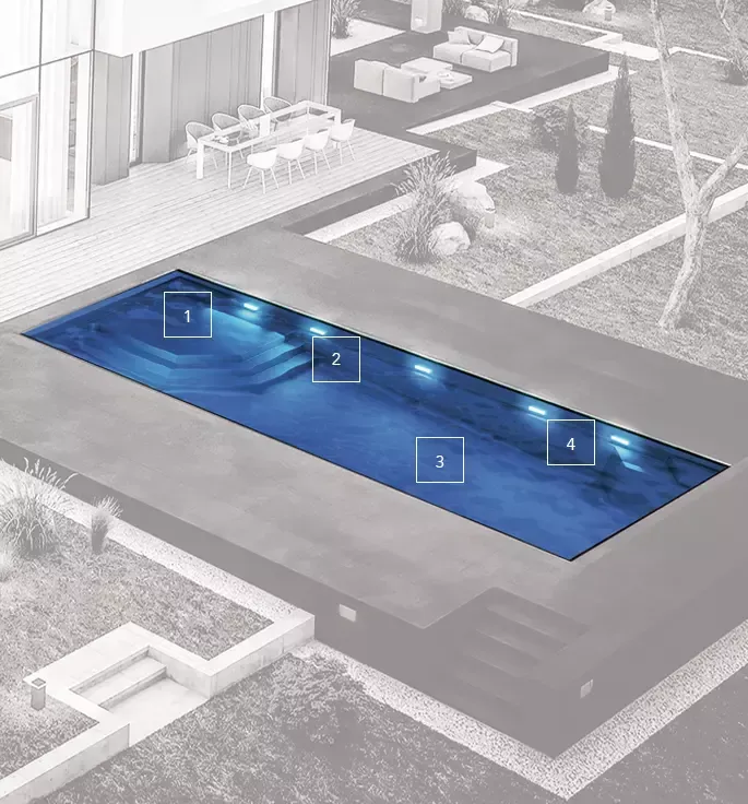 Aria pool diagram