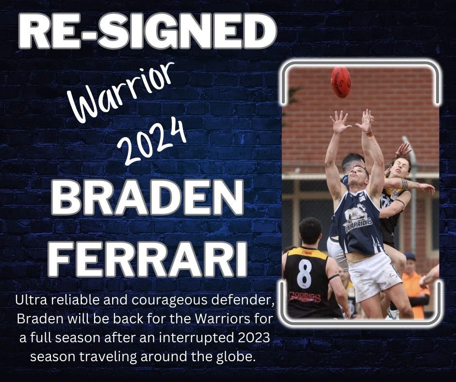 Braden Ferrari signs on with Hoppers Crossing Football Club