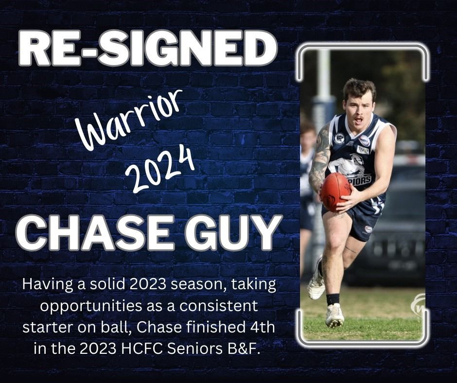 Chase Guy signs on with Hoppers Crossing Football Club