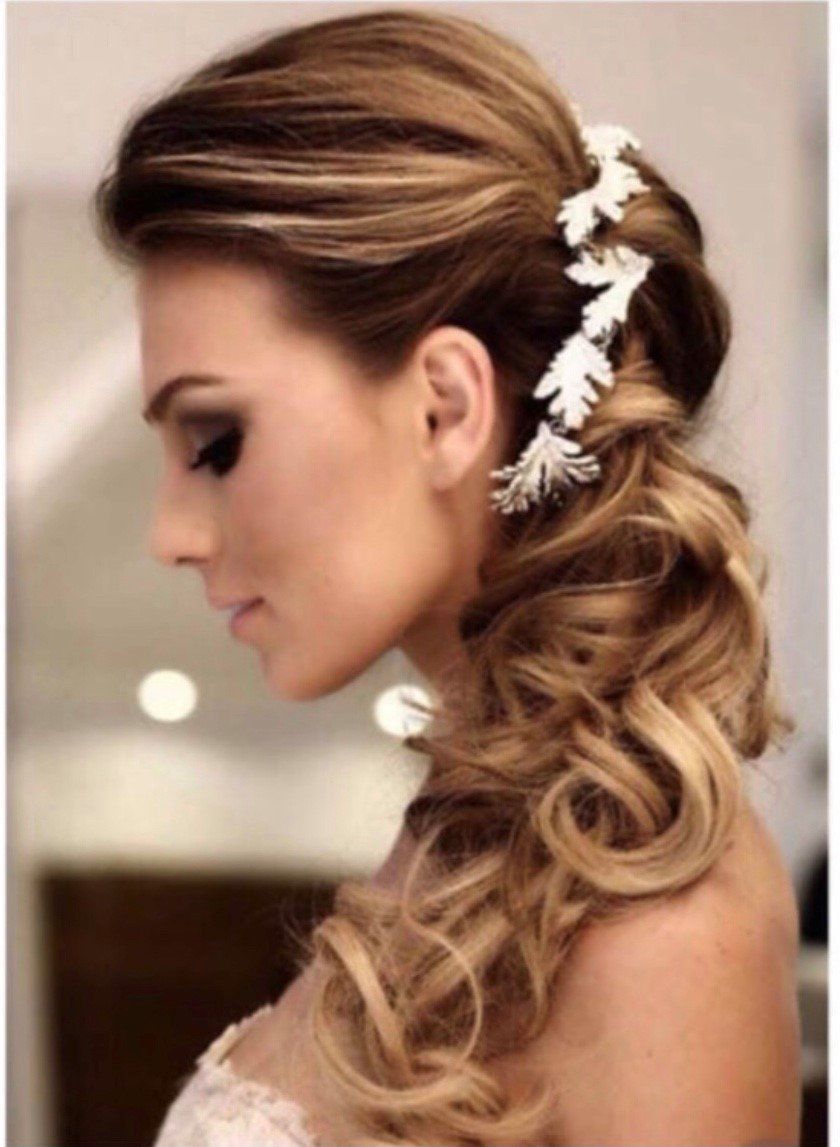 bride on a side