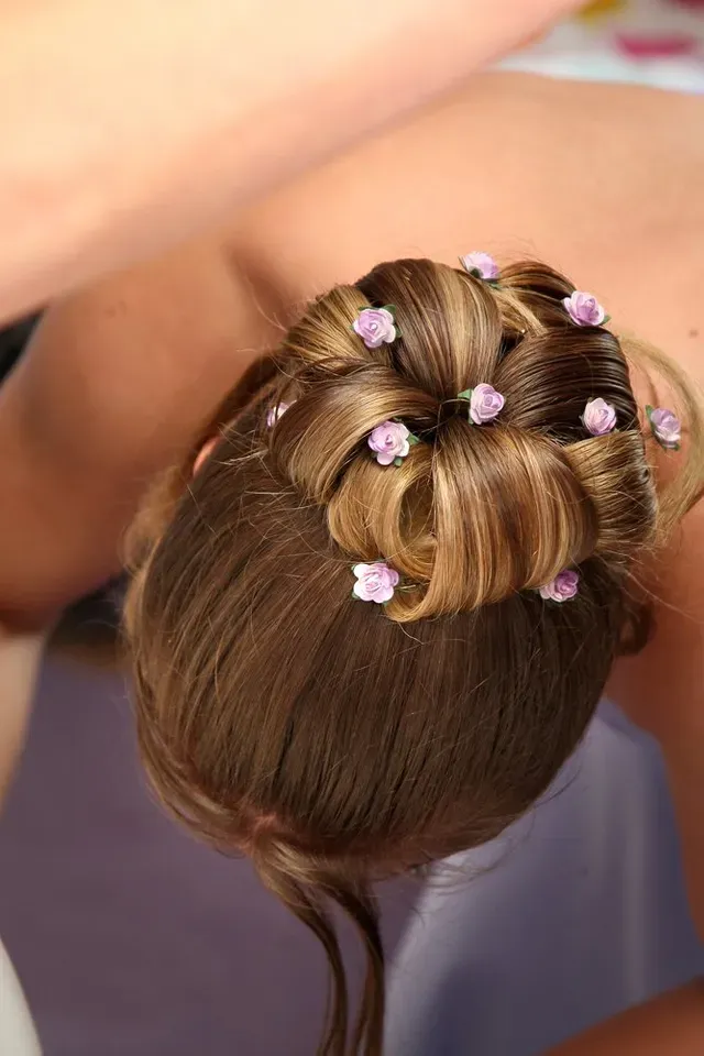 Bridal hair design