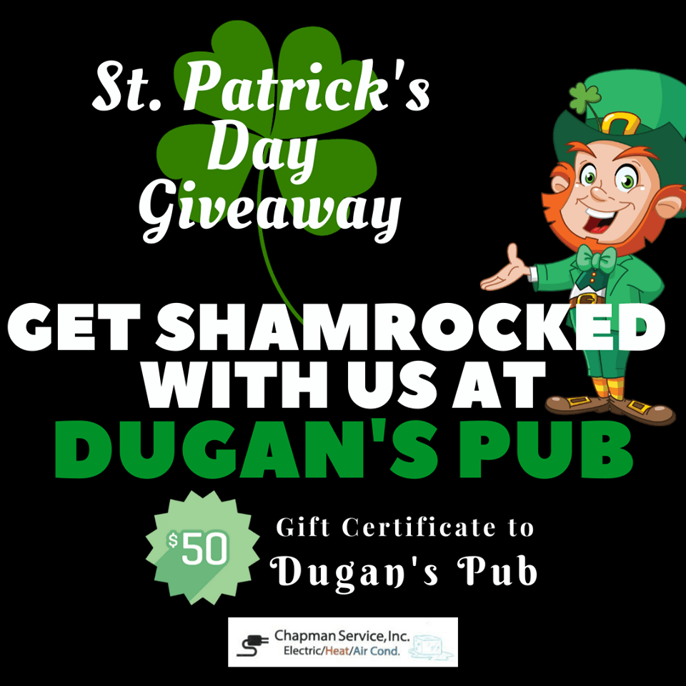 st. patrick's day giveaway