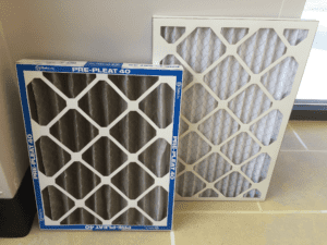 Clean Air Filters after changing them in the summer for better energy bills in Arkansas