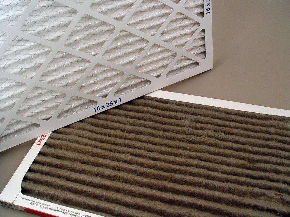 Air filters changed out