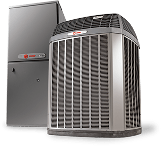 Trane AC and Heating Unit sold by Chapman Service