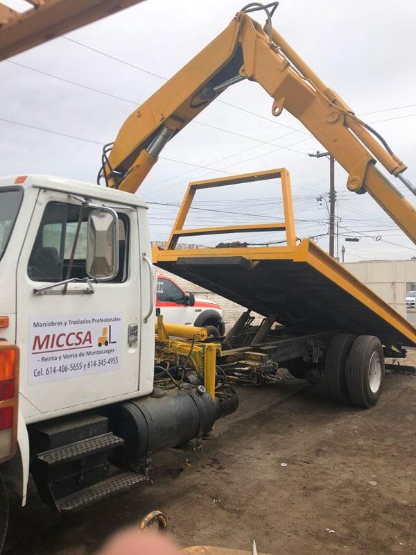 GRÚAS MICCSA - MANIOBRAS Y MOVIMIENTOS DE VEHÍCULOS