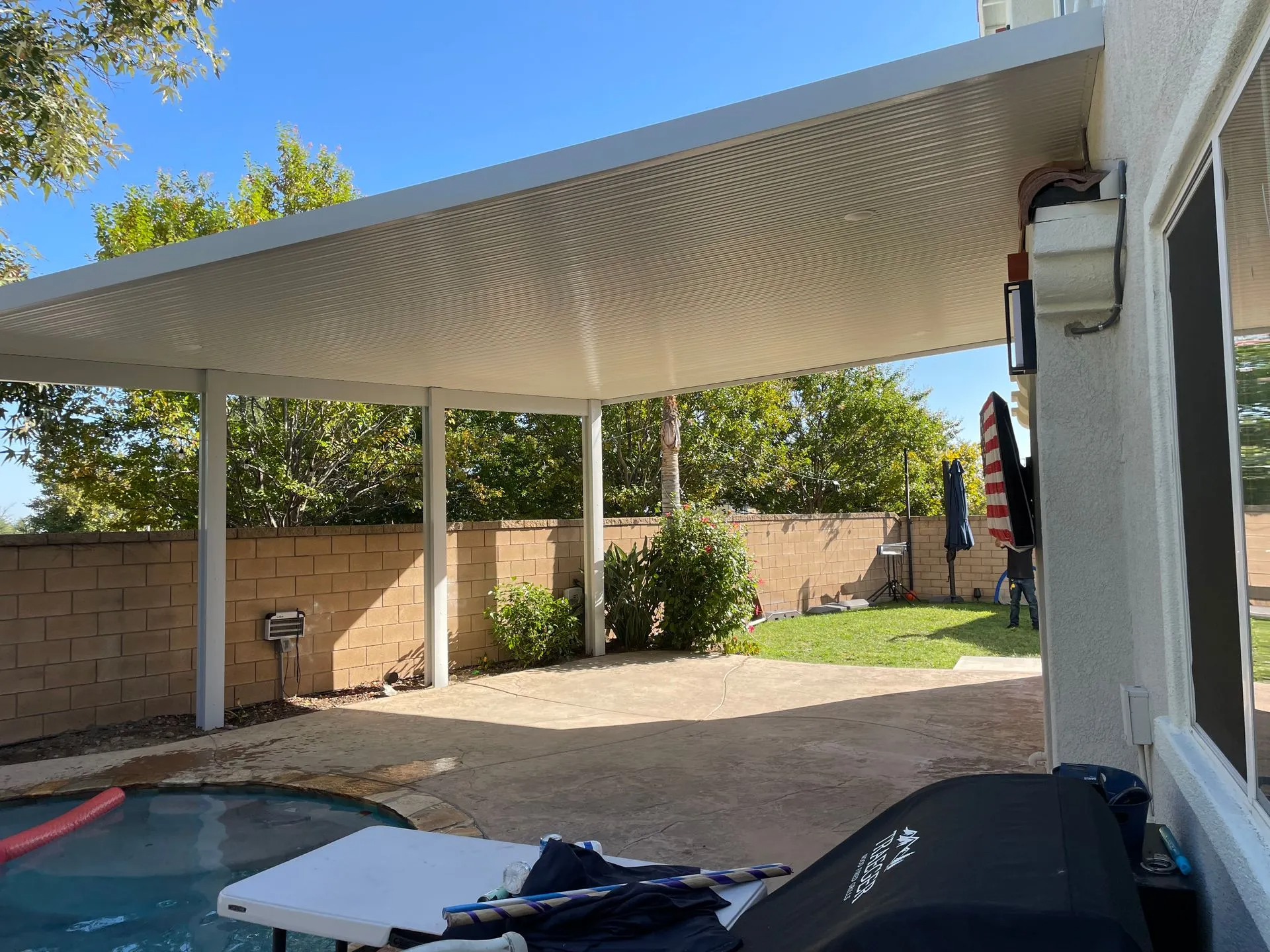 Gorgeous aluminum patio cover
