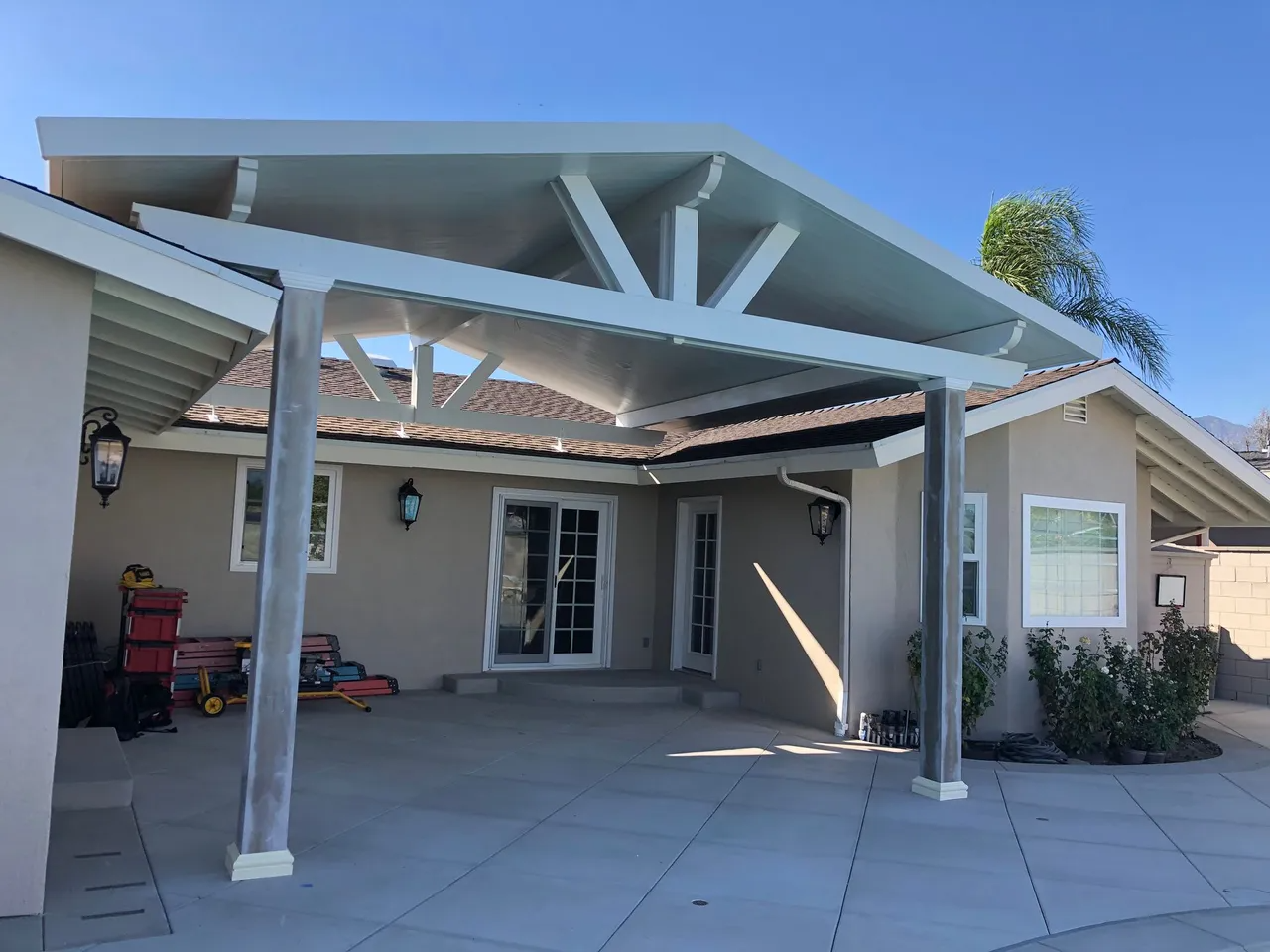 Brand New Gabled Patio Cover