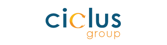 Un logotipo para una empresa llamada ciclus group