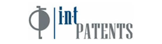 Un logotipo para una empresa llamada int patentes