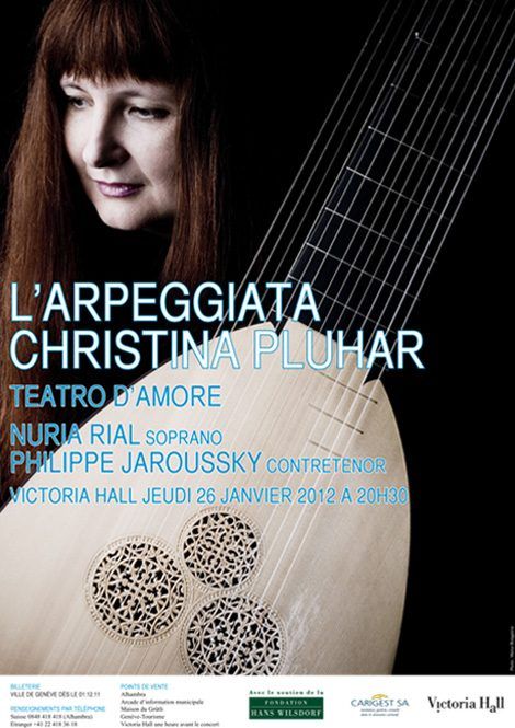 Affiche concert L'arpeggiata Christina Pluhar