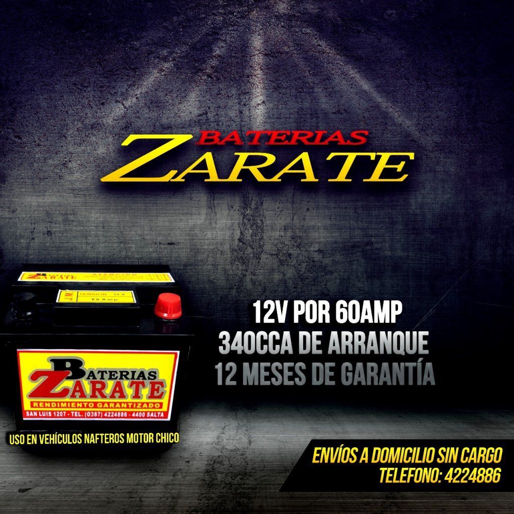 baterias zarate