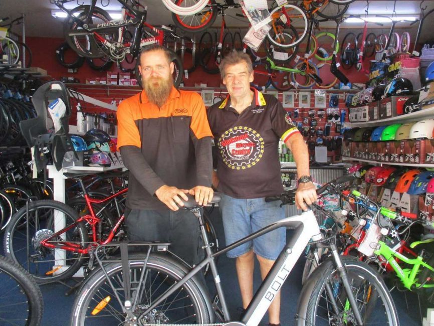 A Man Bought a New Bike — Gladstone Bicycle Centre in Gladstone, QLD
