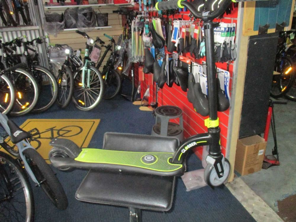 Scooter in a Bike Shop — Gladstone Bicycle Centre in Gladstone, QLD