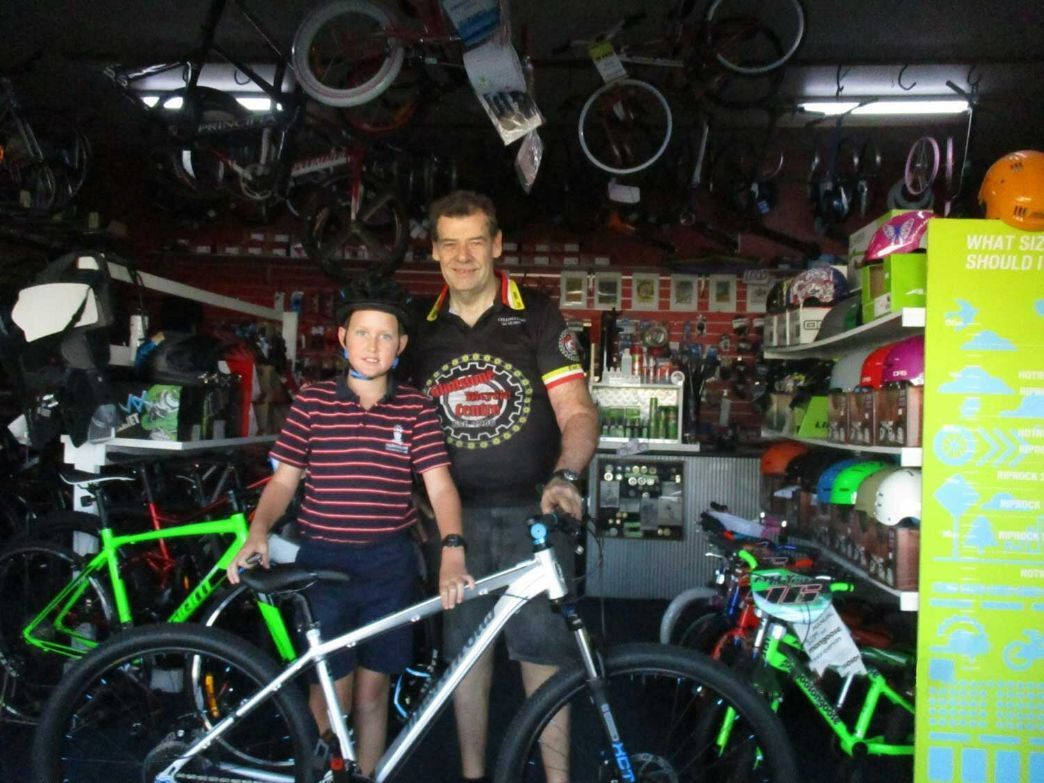 Young Biker — Gladstone Bicycle Centre in Gladstone, QLD