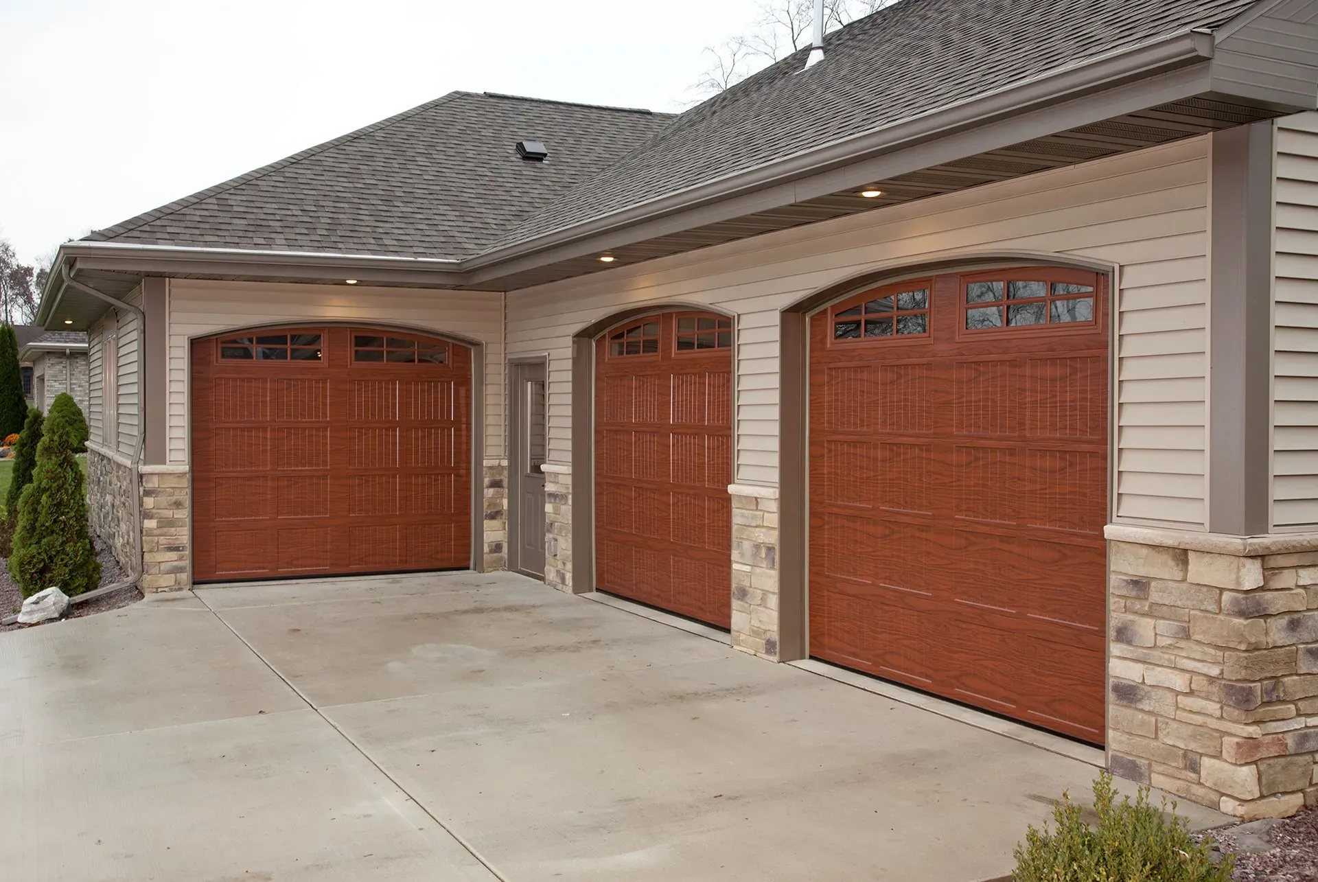 Timeless Garage Doors Cherry