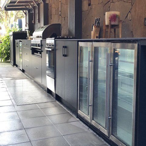 Balinese Barbeque Area — Boutique Accommodation in Port Stephens, NSW