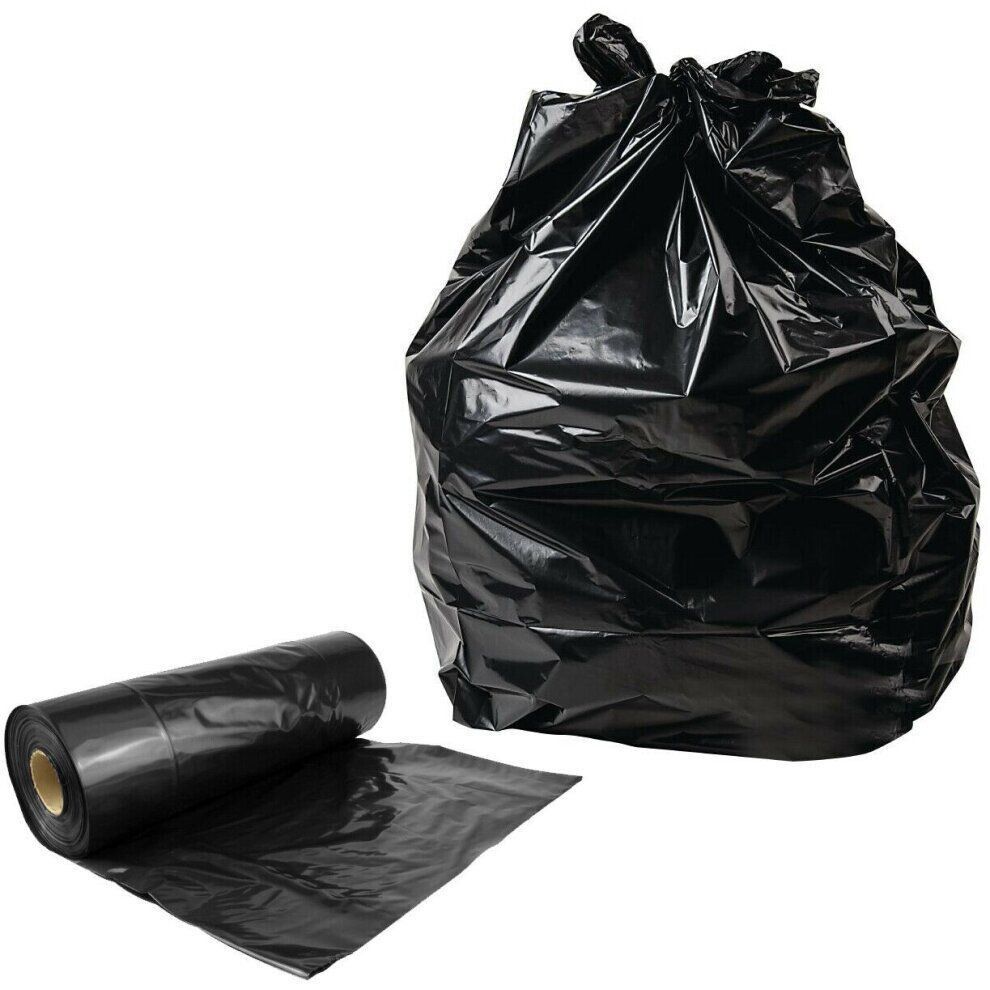 black refuse sack