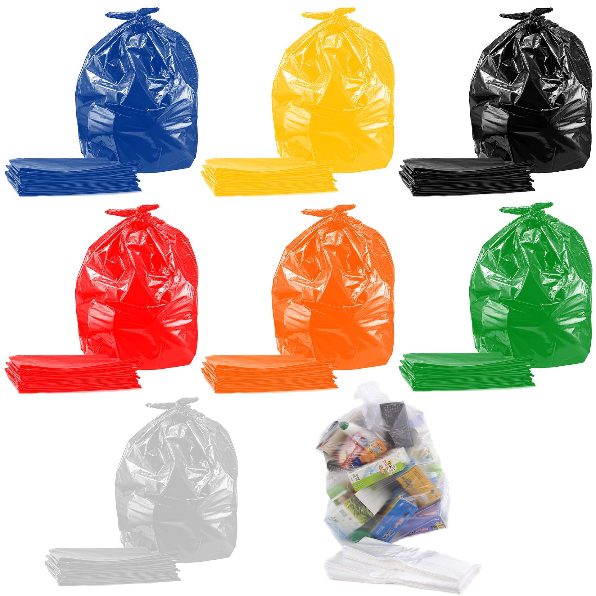 Bin Liner Bags Refuse Sacks 