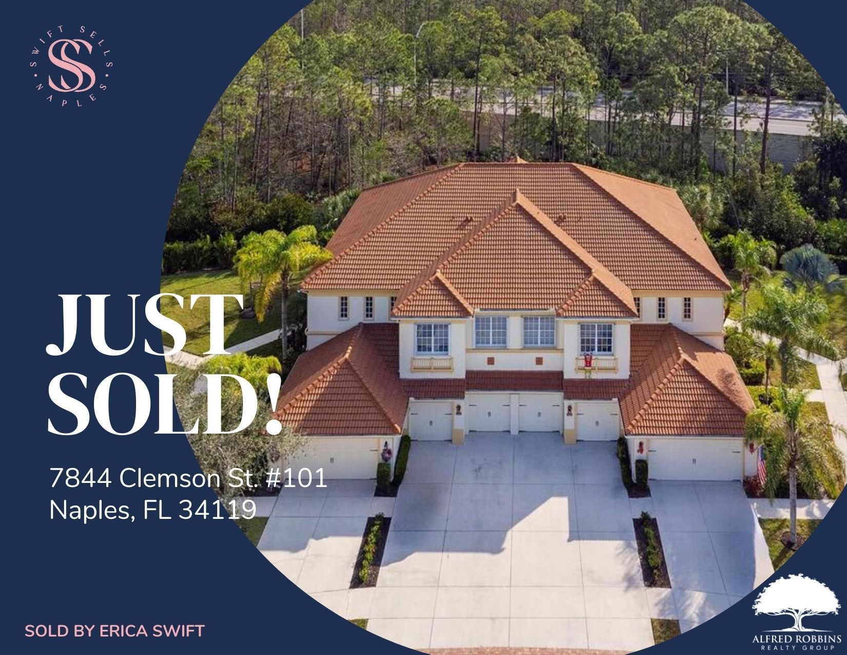 A patio with a lot of furniture and lights at night.