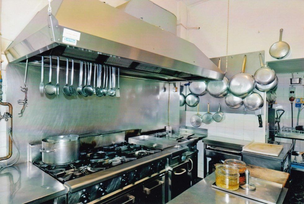 cucina ristorante di pesce