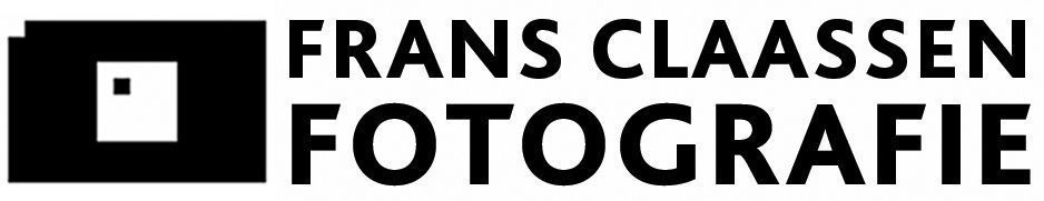 Een zwart-wit logo voor Frans Claassen Fotografie
