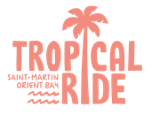 The logo for tropical ride saint martin orient bay