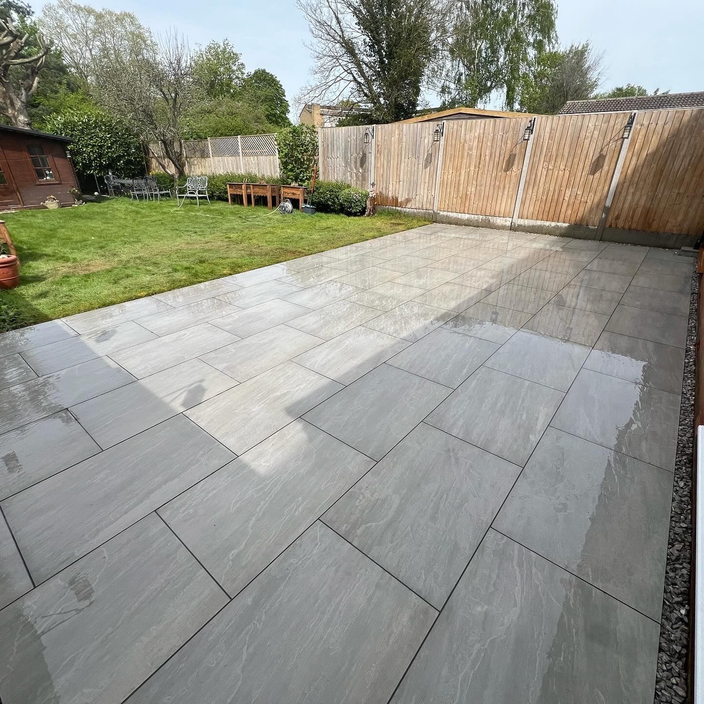 porcelain paving
