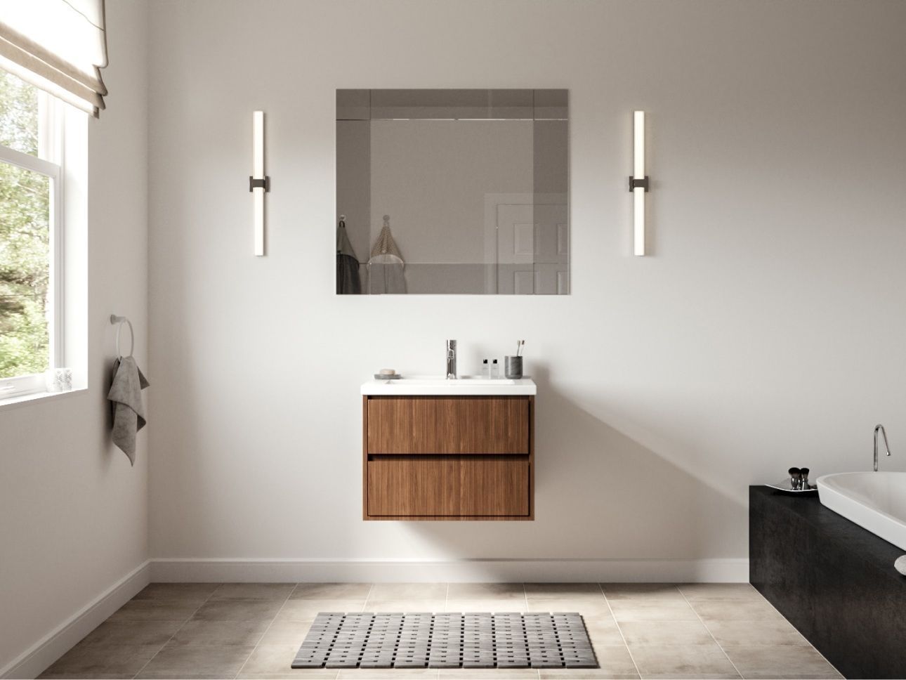 CNC Cabinets Bathroom Vanity Surelle