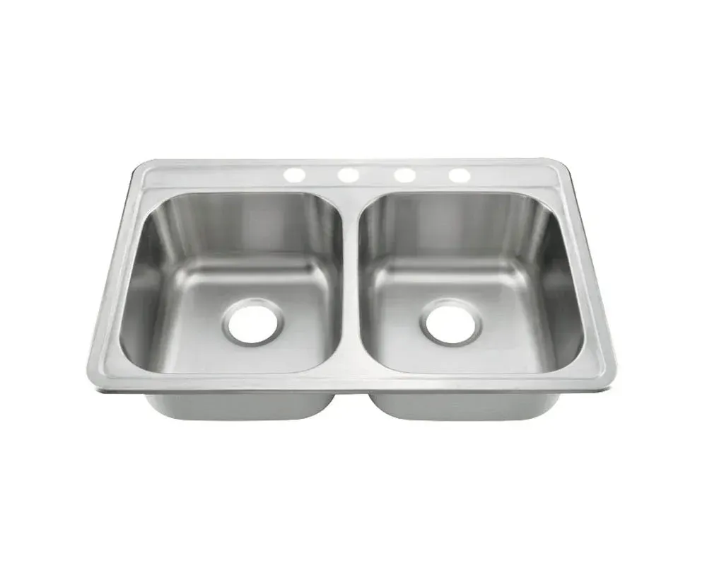KST332288-4 Top mount S.S. Sink